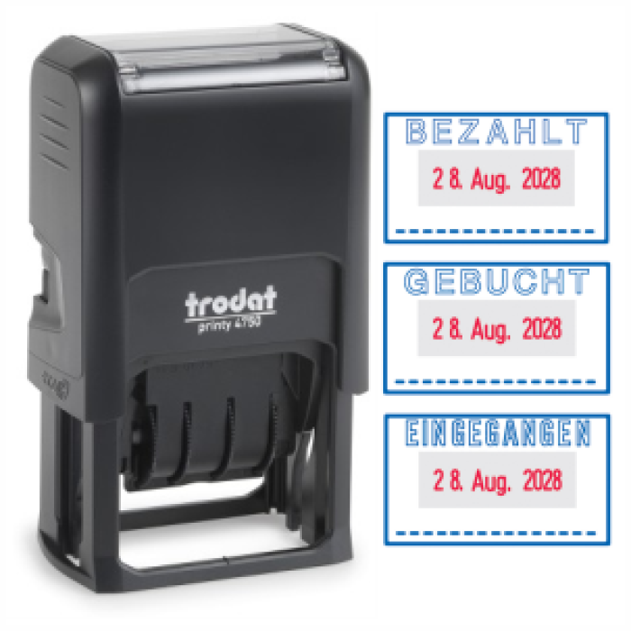 4750/L-Datum mit Standard-Textplatte