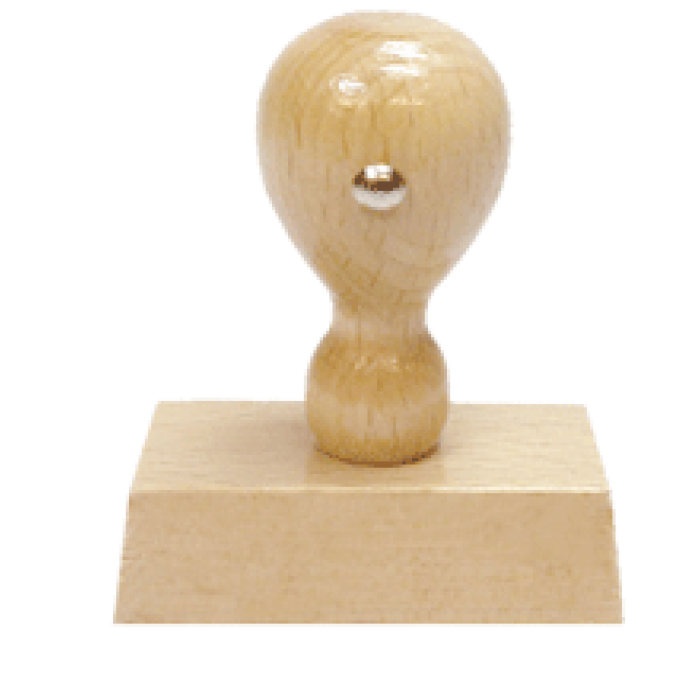 Holzstempel 55x35 mm