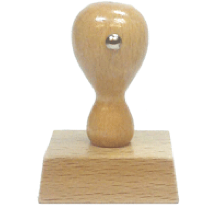 Holzstempel 45x40 mm