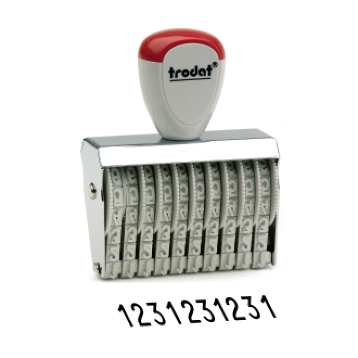 Ziffernband 10-stellig